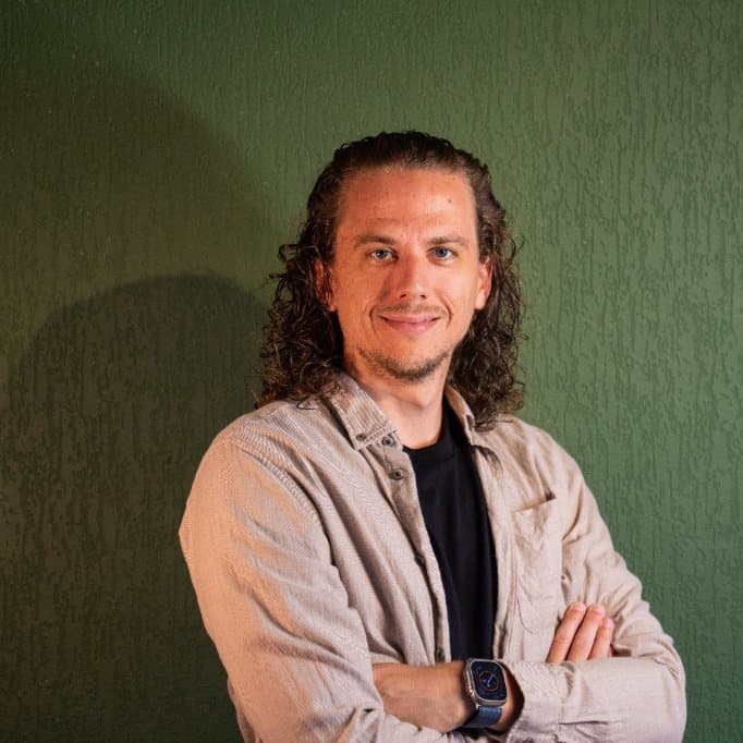 Portret van Sander.
